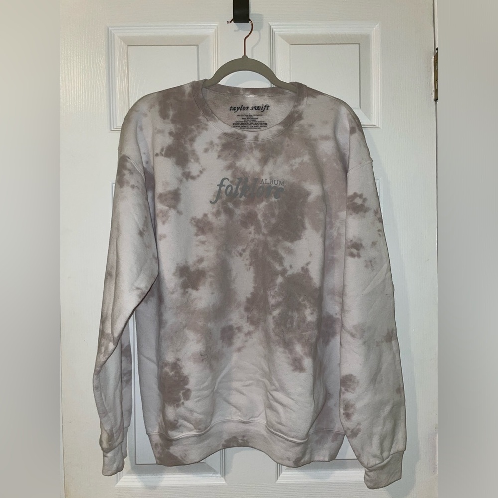 Taylor Swift Folklore Tie Dye Sweatshirt
